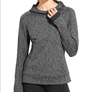 Athleta Striated Stowe Hoodie